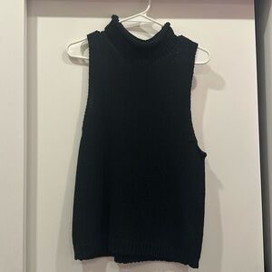 J Crew Knit Top - Black